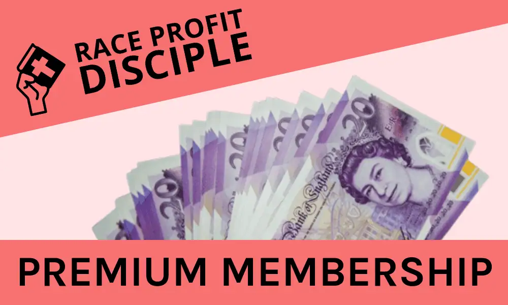 Race Profit Disciple feature